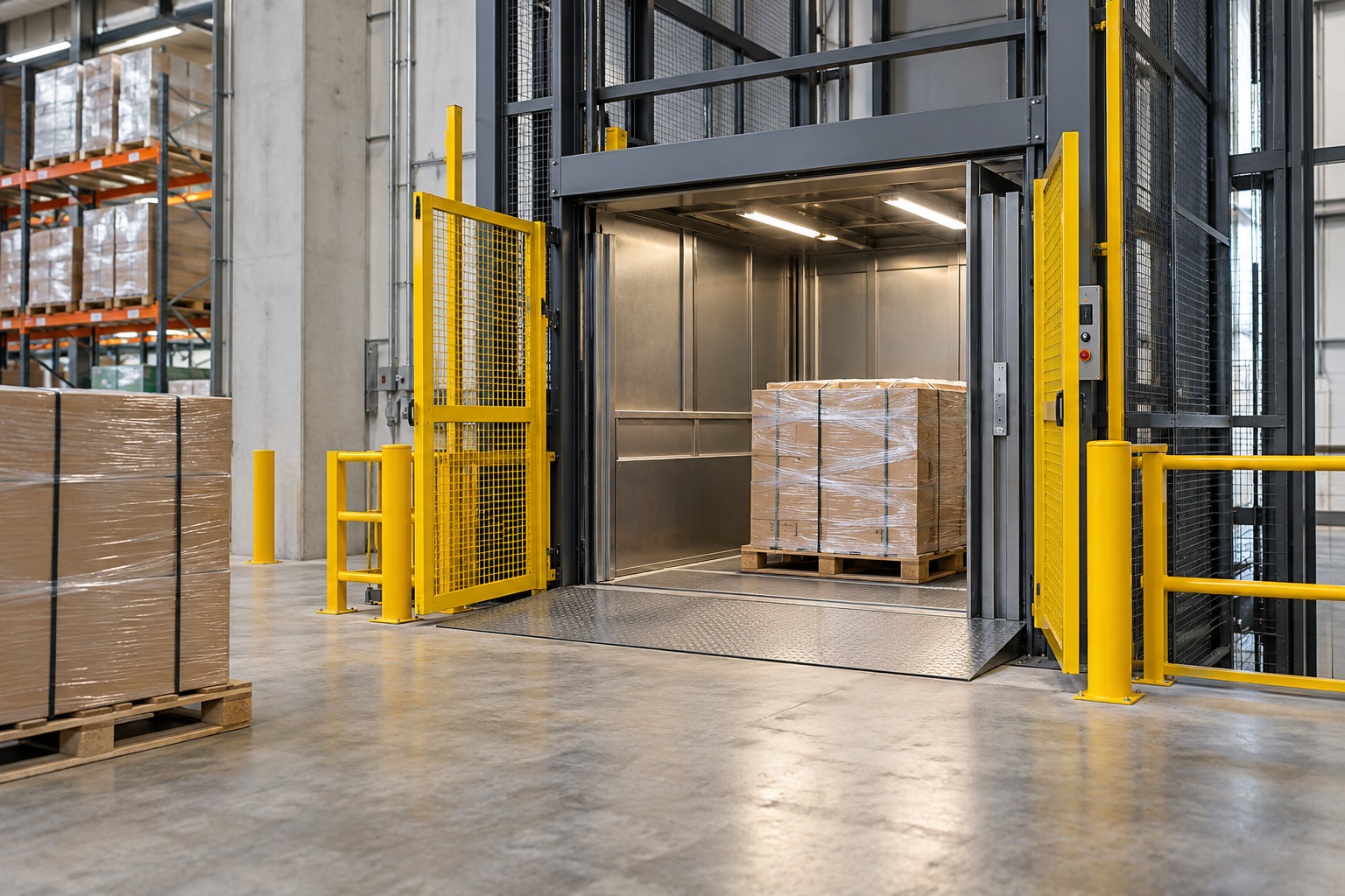 Industrial freight elevator sourcing project for Guyana